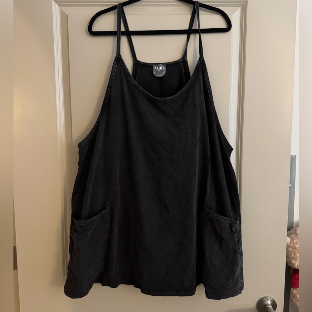 Arula black leisure dress skort